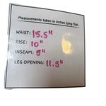 Driftwood NEW  LULU Denim Jean Short Embroidered Scalloped Hem Beach Sz 28 $118 Photo 8