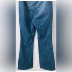 Free People  We the Free CRVY 2nd Denim Flare Overalls size 14 Photo 9