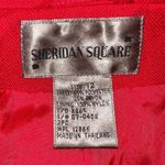 Gorgeous Vintage Y2K Sheridan Square Red Blazer! Size 12 Photo 3