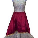 B. Smart  Gem Halter High Low Gown Size 1/2 Photo 0