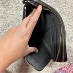 Coach Women’s Double Zip Wallet Wristlets in Black Pebble Leather Photo 10