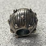 925 LAA Sterling Silver Trollbeads Sea Urchin Bead Ocean Life Retired Charm Photo 1
