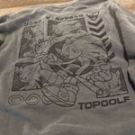 Topgolf & Sonic the Hedgehog Limited Edition Grey Crewneck Sweatshirt Gray Size M Photo 4