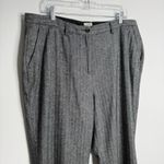 L.L. Bean‎ Women's Herringbone Dress Pants Straight Size 18 Regular Photo 1