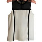 ALC Frank A.L.C. Black and White color block silk blend sleeveless tank size small Photo 0