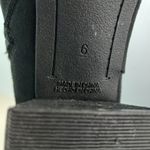 Old Navy  6 Mod Bootie Black Jack Inside Zip Chunky Heel Booties In Black Photo 9