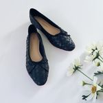 Loeffler Randall Landry Black Woven Ballet Flat Black Photo 6