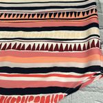 Loft  Outlet Sleeveless Tank Top Blouse striped coral pink blue Women’s size XL Photo 10