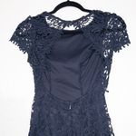 Lulus New Lulu’s Navy Blue Hidden Talent Backless Lace Dress Size XS Photo 6
