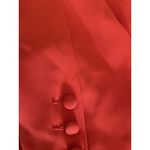 CAbi Jane Jacket Style #216 Womens Size 4 Grenadine Orange Crossover Wrap Peplum Photo 9