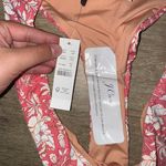 J.Crew NWT Pink & White Floral Bikini Bottoms - Medium Photo 2
