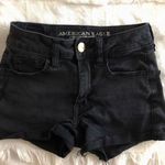 American Eagle Black Jean Shorts Photo 0