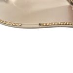 IMA Prima Lightweight Nude Rose Gold Rhinestone Bow Thong Sandals Tan Size 10 Photo 4