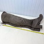 Marc Fisher Over the Knee Boots Suede Taupe Size 8M Photo 11