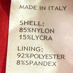 Fendi NWT Pink Logo One-Shoulder Cutout One Piece Swimsuit Size Large Photo 11