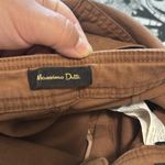 Mossimo Dutti Flared Frayed Denim Pants Brown 4 Photo 5