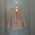 Abercrombie & Fitch New Women's Abercrombie Brown Tan Coat Jacket Blazer Photo 4