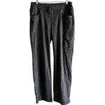 Kuhl  Mova Wide Leg Sweatpants Drawstring Marled Pockets Nylon Dark Gray 12R 34" Photo 1