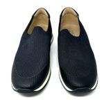 Naturalizer ‎ Lafayette Size 8M Slip On Sneakers Shoes Black with White Stripe Photo 1
