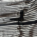 PHASOR Women's‎ M Stripe Blouse Top Flowy Neutal Business Casual Office White Size M Photo 3