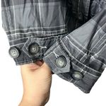 Free People We The Free Plaid Jacket Women’s Small Hooded Drawstring Grunge Photo 7