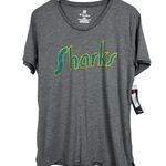 Fanatics  NHL San Jose Sharks Women's Size M Gray‎ Tee NWT Photo 2
