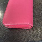 Prada Authentic Vintage Saffiano Fiocco Bow Leather Long Wallet Purse Pink Photo 3