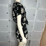 Ecru  Lab Floral Cutout Shirts Romper Size Medium Photo 12