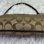 Coach y2k Brown Signature Canvas Wristlet Mini Purse Photo 2