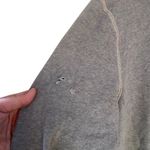 American Eagle Super Soft hoodie medium gray flaw in sleeve see photo Photo 5