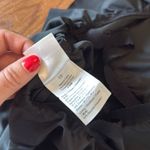 J.Crew NWOT black ruffled scoop back one piece swimsuit 10 Black Photo 5