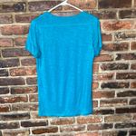 J.Crew  Green Burnout Vintage Cotton Crew Neck T-Shirt Women's Size Medium Photo 4