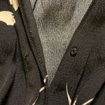 Ba&sh Penny Floral Belted Romper Black and White Size 6 Photo 6