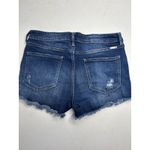 KanCan Mid Rise Stretch Blue Denim Jean Shorts Size 30 Designer Cutoffs Photo 1