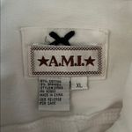 A.M.I White Denim Jacket Photo 5