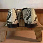 Vince Camuto  Snakeskin Print Leather Loafers Photo 3