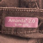 Gloria Vanderbilt  Amanda Corduroy Pants Brown 8 Photo 7