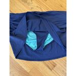 Title Nine  Splash Sun Swim Skort Navy Blue Size Medium Skirt Beach Vacation Photo 2