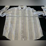 Banana Republic  The Oversized Linen Shirt Full Button size L NWOT Photo 7