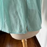 Lilly Pulitzer Solid Silk Long Sleeve Blouse with Mandarin Collar Photo 5