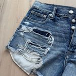 American Eagle AE Outfitters Jean Shorts Vintage Hi-Rise Festival Size 6 Distressed Shorts Photo 11