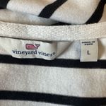 Vineyard Vines Zen Tee Shirt Maxi Dress Size L Nautical Stripe Cotton Modal Knit Photo 6