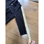 Lulu B Button Down‎ Tunic Top Size Medium Cotton Blend Artsy Lagenlook Stretch Black Photo 6