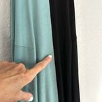 Butter by Nadia Tarr Designer Maxi Dress Rare Aqua Blue Black Dramatic Couture Size M Photo 6