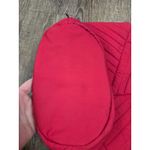 Vera Bradley  Women's Cotton Bucket Crossbody Purse Solid Cardinal Red Photo 1