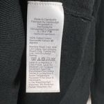 J.Crew Black Ruffleneck Long Sleeve Crewneck Pullover Sweater Size L Photo 5