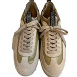 Scotch & Soda Plakka Leather Sneakers Olive Green/Cream Size 40 Euro/Women’s 9.5 Photo 1