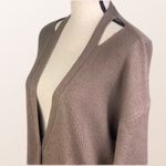 Love Riche  oversized cardigan sweater with cut-outs at the shoulders, Small. EUC Photo 4