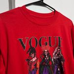 Red Vogue x Hocus Pocus long sleeve shirt #HocusPocus #Vogue No size tags fit up Size L Photo 10