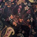 White Stag  Multicolor Paisley Sheer Blouse Photo 5
